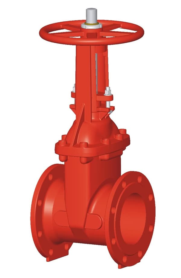 Weflo FM/UL OS&Y Resilient Seated Gate Valve Fig. F0111-300